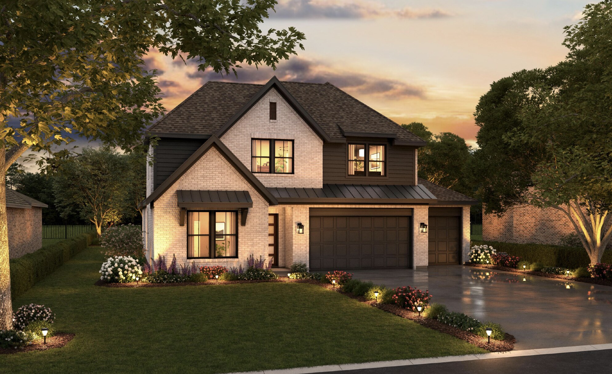 Front exterior of 2632 Valley Creek Trail